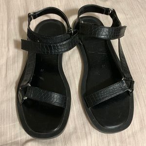 Zara Croc Sandals